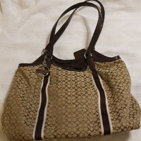 Coach Handbags - Large Brown Coach purse